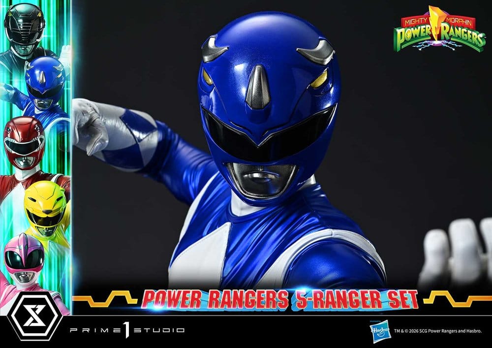 Mighty Morphin Power Rangers Premium Masterline Set of 5 Statues 1/4 57 cm