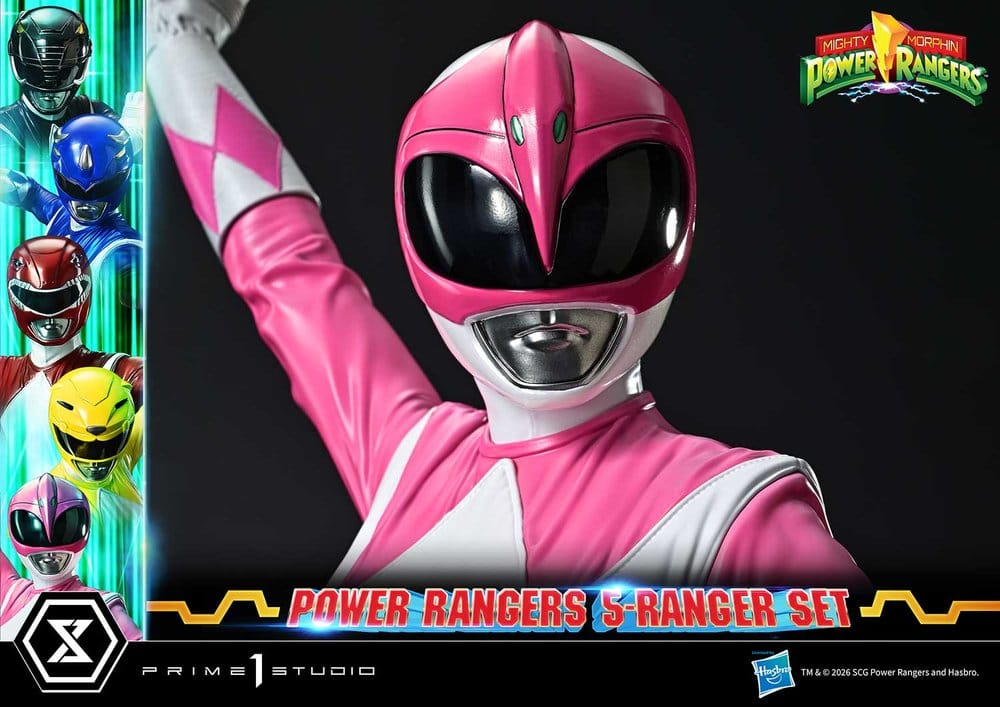 Mighty Morphin Power Rangers Premium Masterline Set of 5 Statues 1/4 57 cm