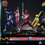 Mighty Morphin Power Rangers Premium Masterline Set of 5 Statues 1/4 Deluxe Version 62 cm