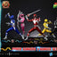 Mighty Morphin Power Rangers Premium Masterline Set of 5 Statues 1/4 Deluxe Bonus Version 62 cm