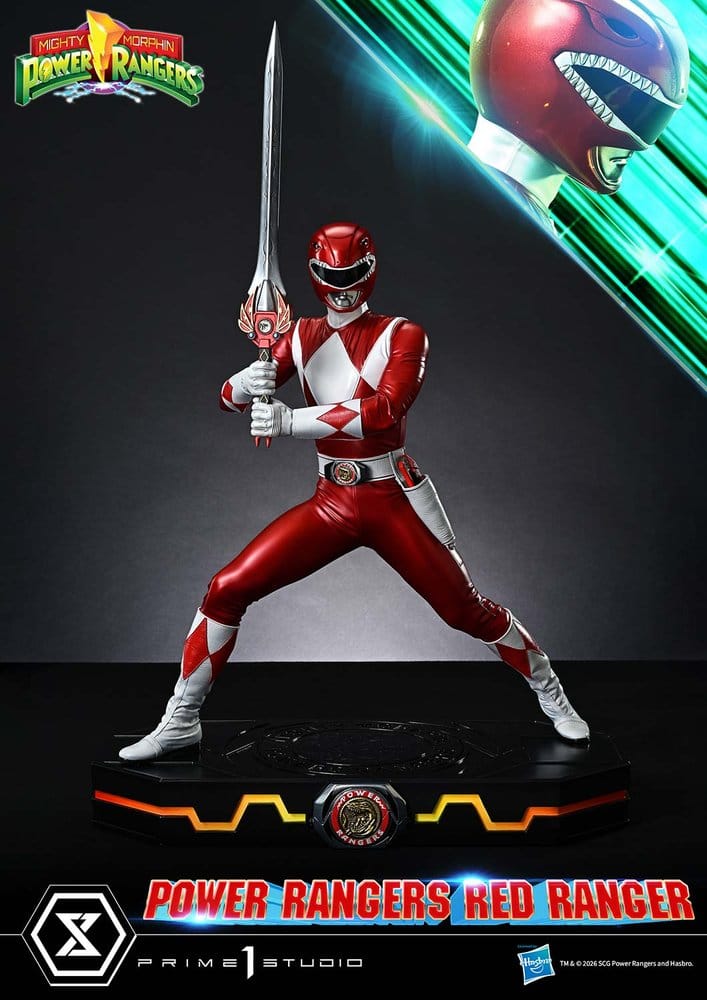 Mighty Morphin Power Rangers Premium Masterline Statue 1/4 Red Ranger 62 cm