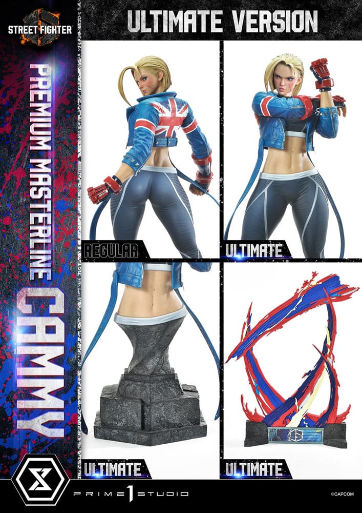 Street Fighter Ultimate Premium Masterline Series Statue 1/4 Cammy Deluxe Version 55 cm