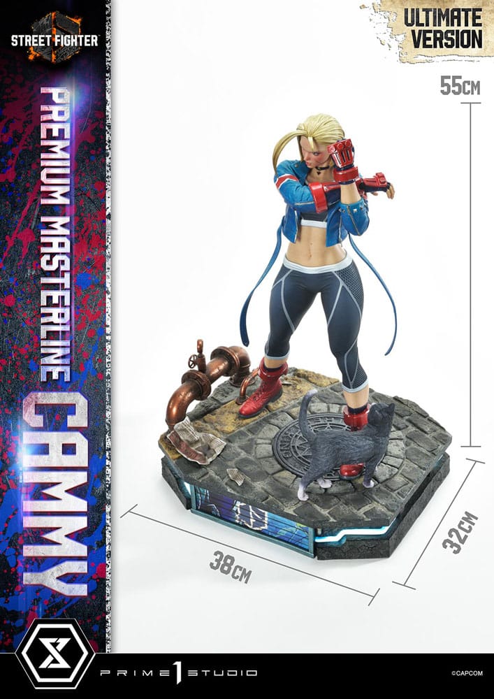 Street Fighter Ultimate Premium Masterline Series Statue 1/4 Cammy Deluxe Version 55 cm