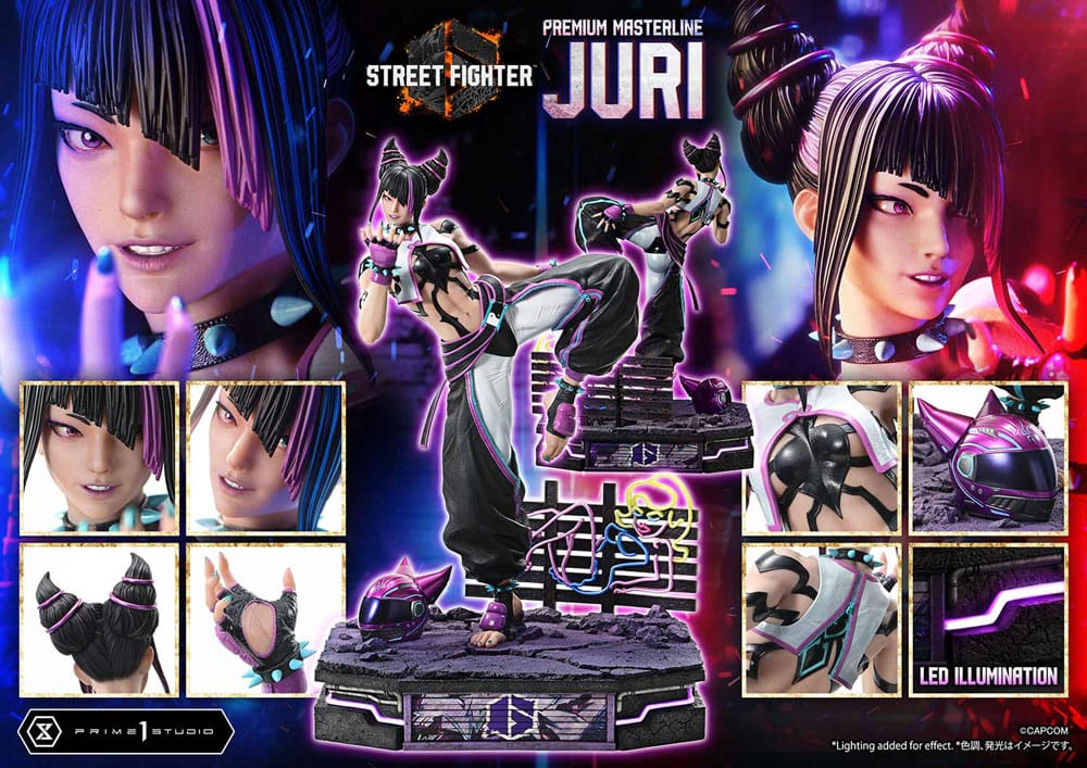 Street Fighter 6 Premium Masterline Series Statue 1/4 Juri 58 cm