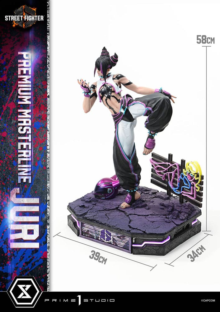 Street Fighter 6 Premium Masterline Series Statue 1/4 Juri 58 cm