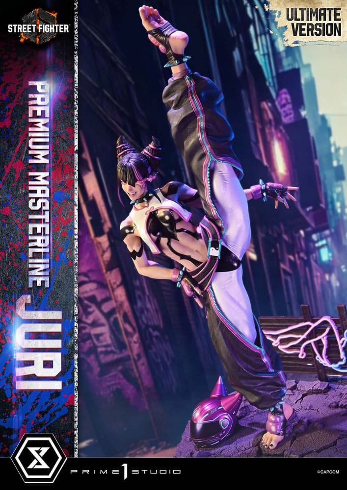 Street Fighter 6 Premium Masterline Series Statue 1/4 Juri Ultimate Version 58 cm