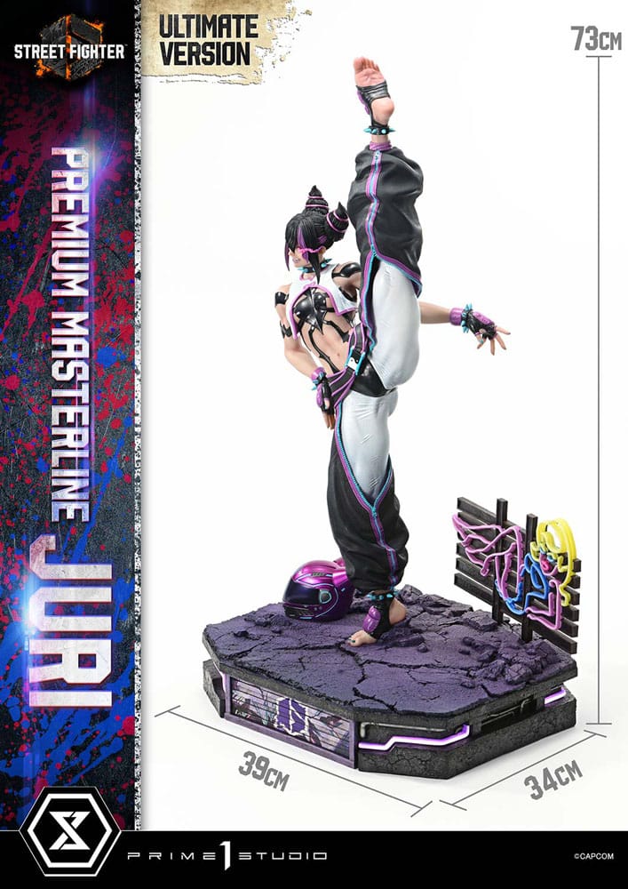 Street Fighter 6 Premium Masterline Series Statue 1/4 Juri Ultimate Version 58 cm