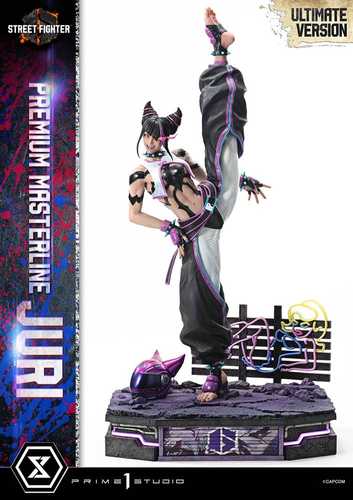 Street Fighter 6 Premium Masterline Series Statue 1/4 Juri Ultimate Version 58 cm