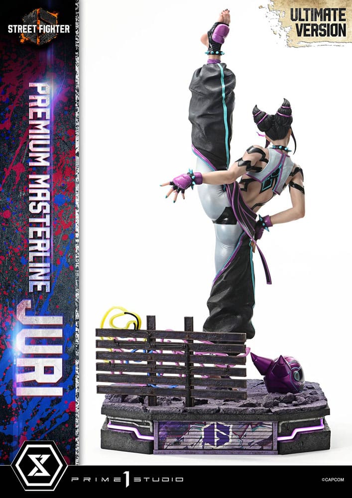 Street Fighter 6 Premium Masterline Series Statue 1/4 Juri Ultimate Version 58 cm