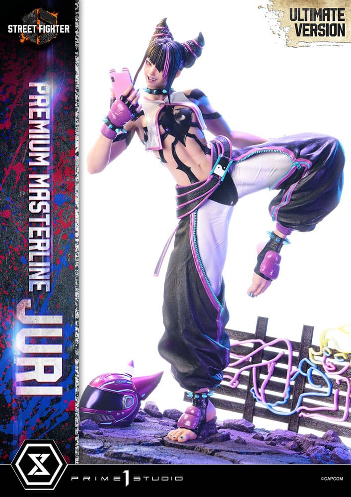 Street Fighter 6 Premium Masterline Series Statue 1/4 Juri Ultimate Version 58 cm