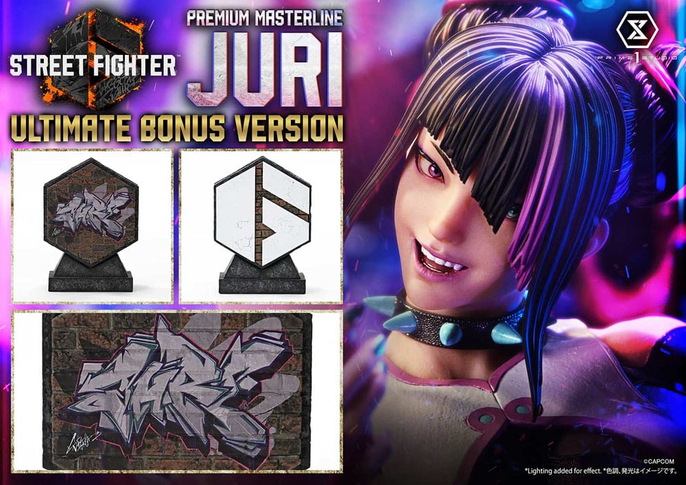 Street Fighter 6 Premium Masterline Series Statue 1/4 Juri Ultimate Bonus Version 58 cm