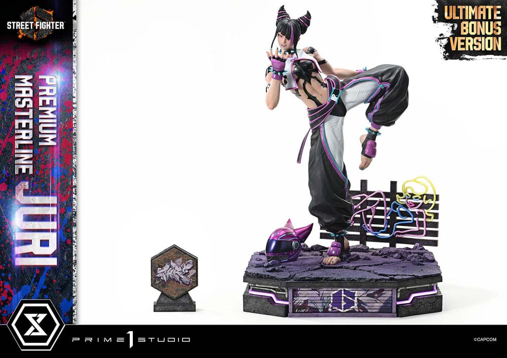 Street Fighter 6 Premium Masterline Series Statue 1/4 Juri Ultimate Bonus Version 58 cm