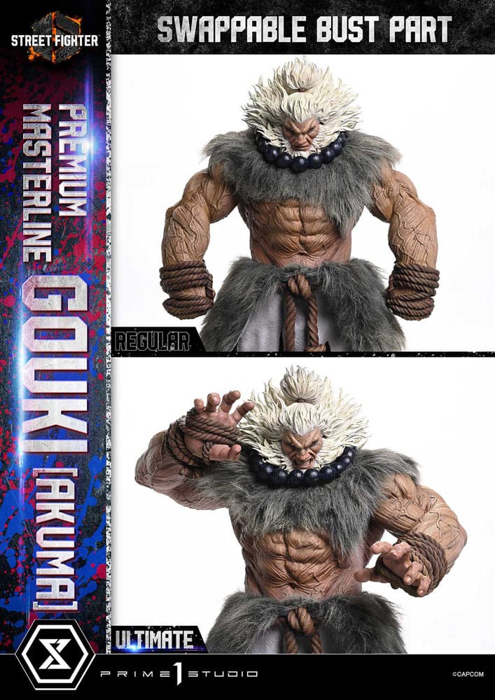 Street Fighter 6 Premium Masterline Series Statue 1/4 Akuma Ultimate Bonus Version 69 cm