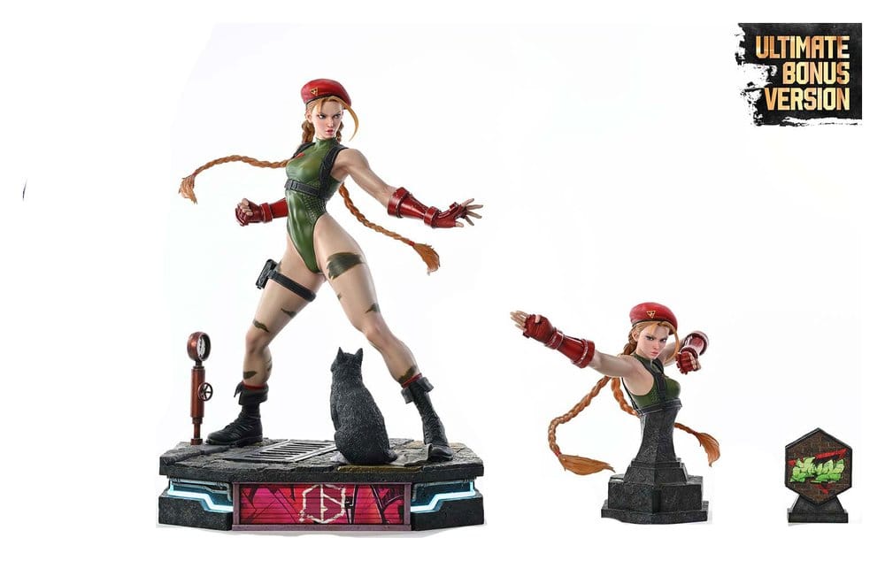 Street Fighter 6 Premium Masterline Statue 1/4 Cammy Classic Costume Ultimate Bonus Version 54 cm