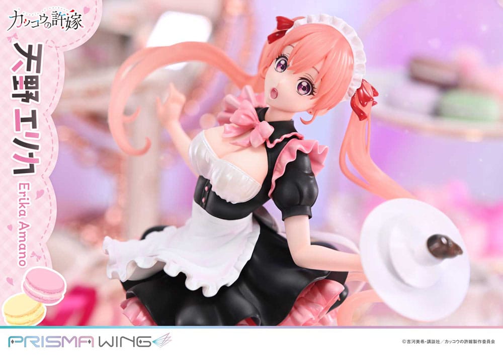 A Couple of Cuckoos Prisma Wing PVC Statue 1/7 Erika Amano 24 cm