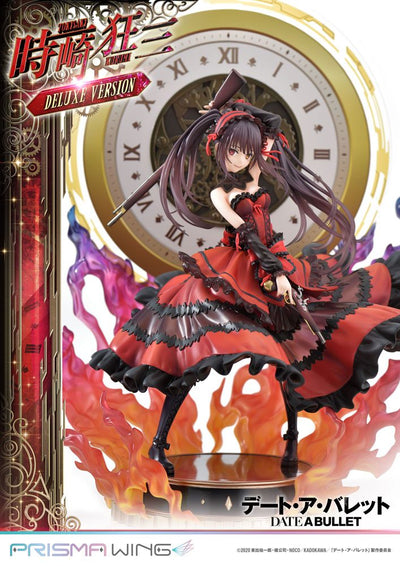 Date A Live Fragment: Date A Bullet Prisma Wing PVC Statue 1/7 Kurumi Tokisaki Deluxe Version 37 cm