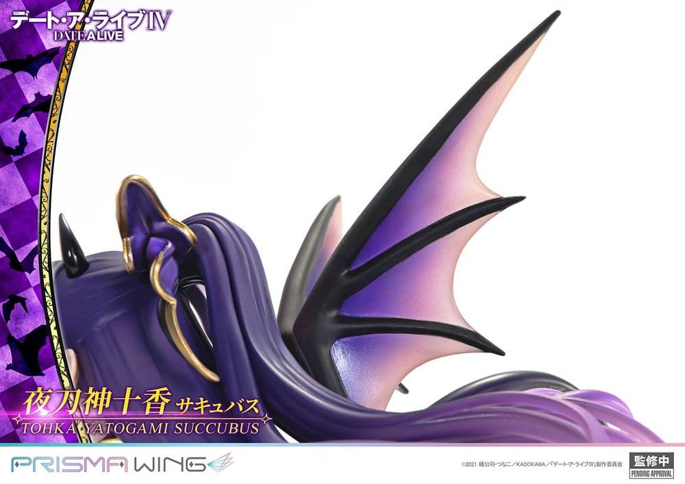 Date A Live Prisma Wing PVC Statue 1/7 Tohka Yatogami succubus 25 cm