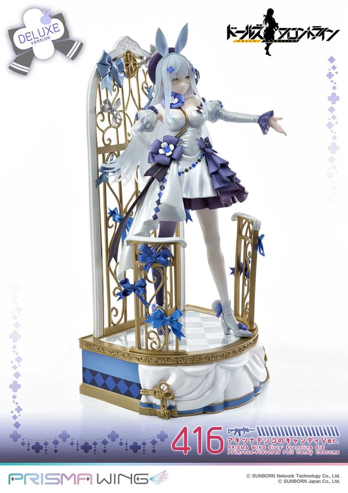 Girls' Frontline Prisma Wing PVC Statue 1/7 Primrose-Flavored Foil Candy Costume Deluxe Version 25 cm