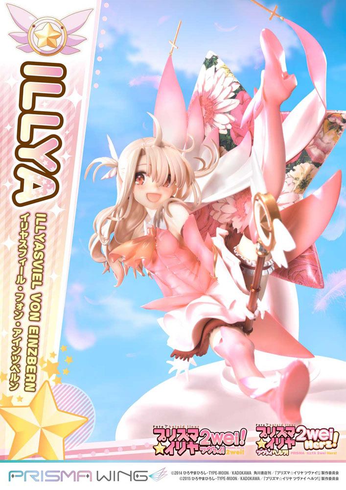 Fate Prisma Wing PVC Statue 1/7 Illyasviel von Einzbern Bonus Version 20 cm