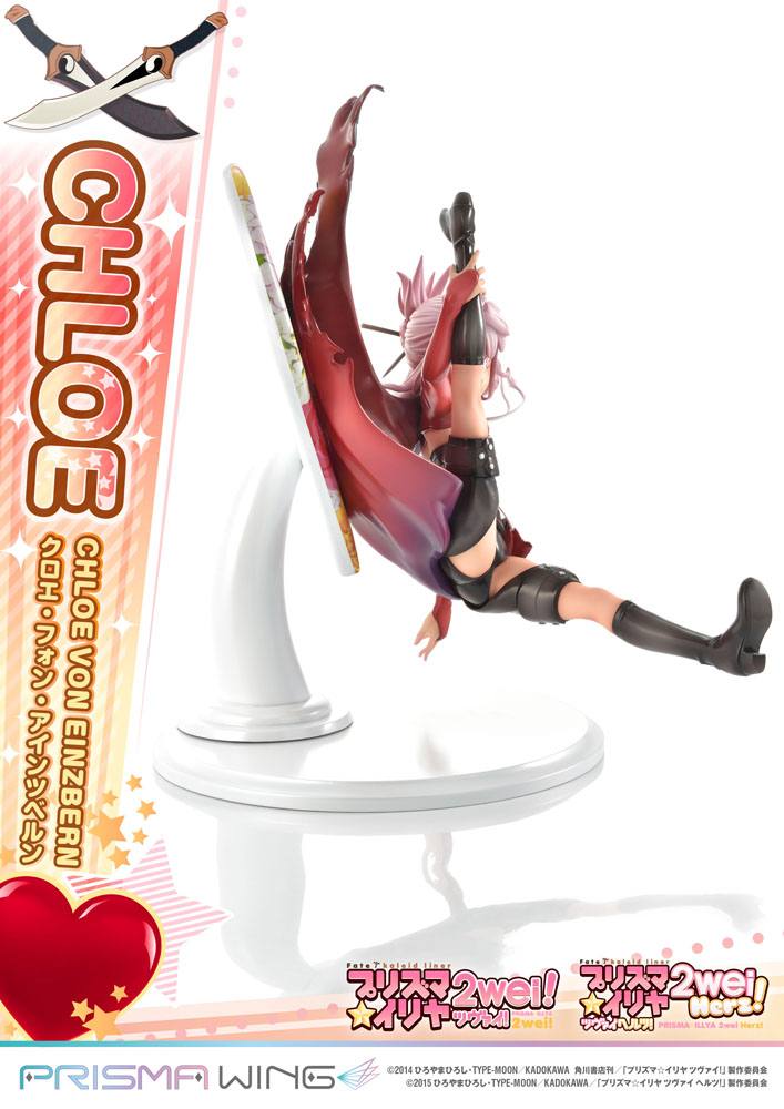 Fate/kaleid liner Prisma Illya Prisma Wing PVC Statue 1/7 Chloe von Einzbern 20 cm