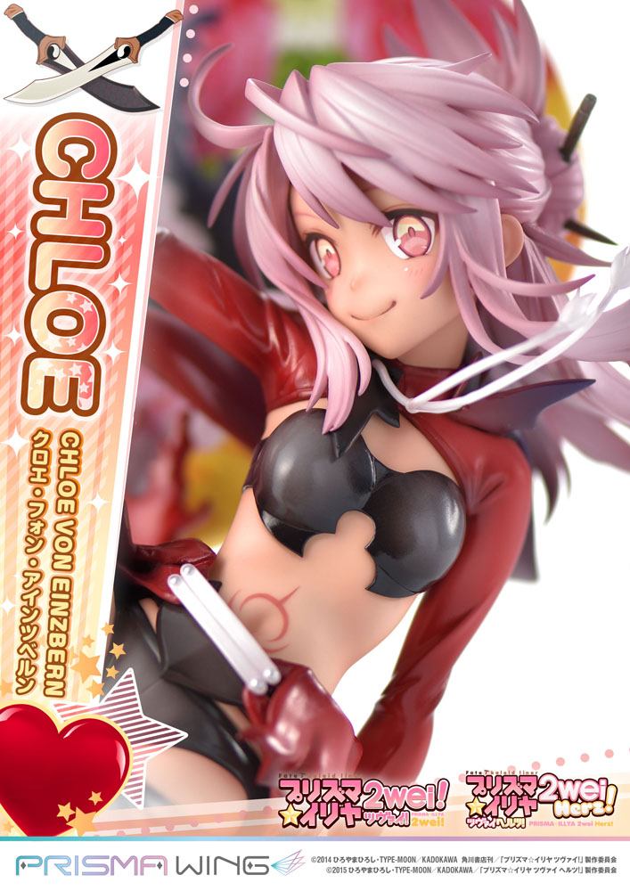 Fate/kaleid liner Prisma Illya Prisma Wing PVC Statue 1/7 Chloe von Einzbern 20 cm