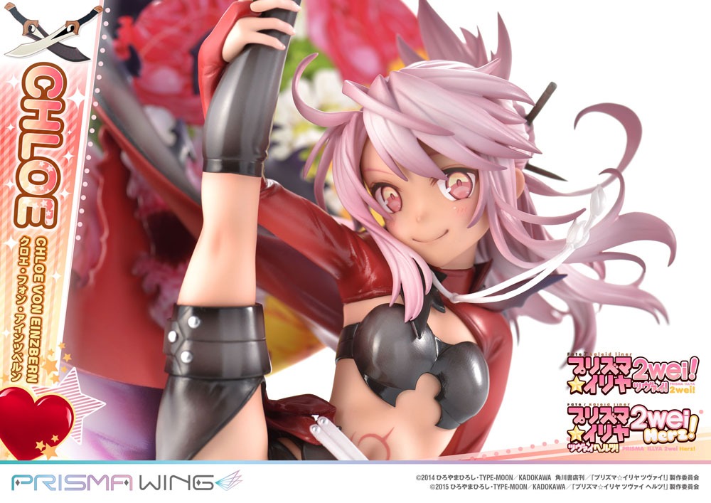 Fate/kaleid liner Prisma Illya Prisma Wing PVC Statue 1/7 Chloe von Einzbern 20 cm