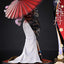 Original Illustration by Fuzichoco Prisma Wing PVC Statue 1/7 Scarlet Umbrella And Peony 28 cm