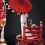 Original Illustration by Fuzichoco Prisma Wing PVC Statue 1/7 Scarlet Umbrella And Peony Deluxe Version 32 cm
