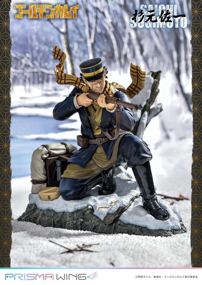 Golden Kamuy Prisma Wing PVC Statue 1/7 Saichi Sugimoto 20 cm