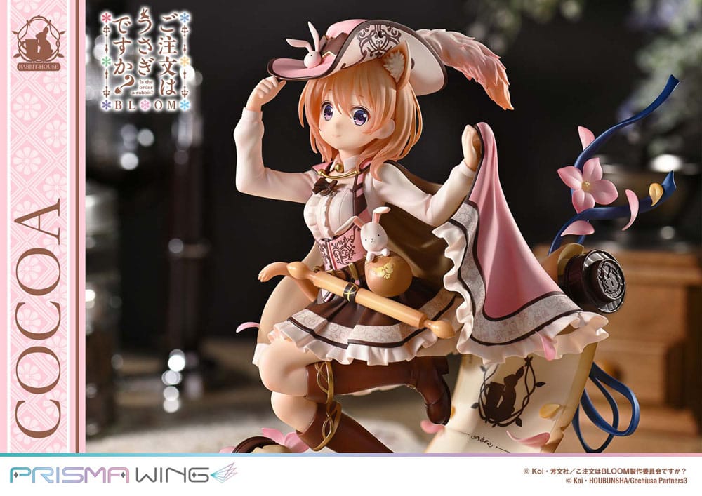 Is the Order a Rabbit? Bloom Prisma Wing PVC Statue 1/7 Cocoa 21 cm