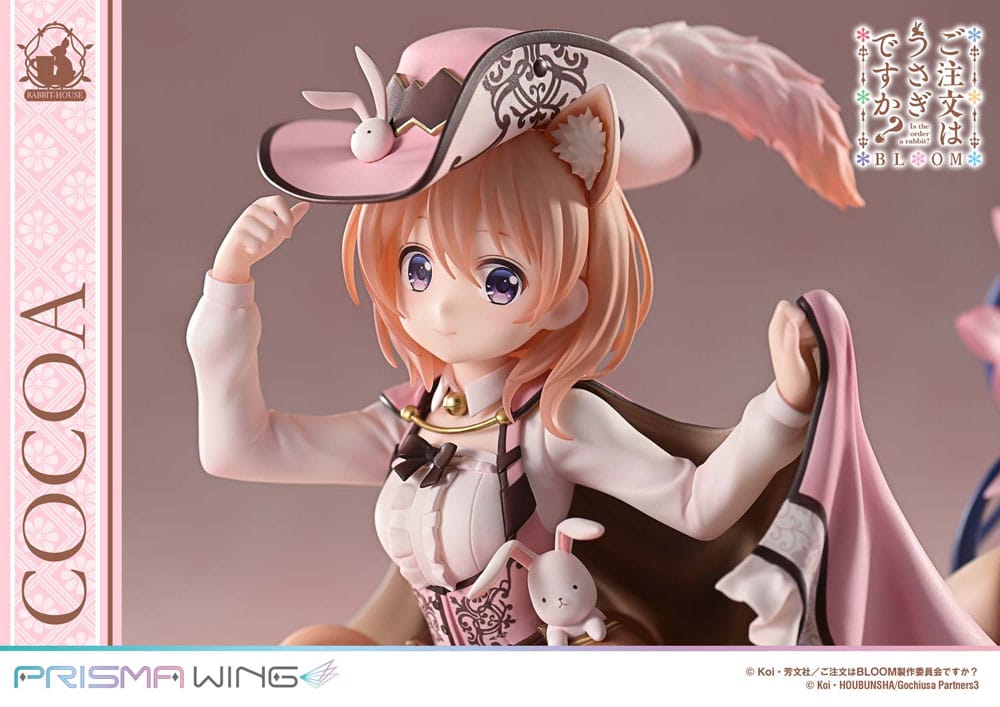 Is the Order a Rabbit? Bloom Prisma Wing PVC Statue 1/7 Cocoa 21 cm