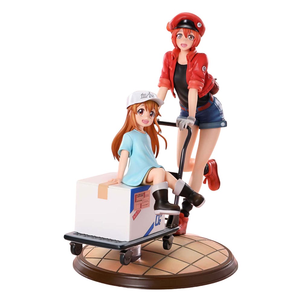 Cells at Work Prisma Wing PVC Statue Red Blood Cell &amp; Platelet 26 cm