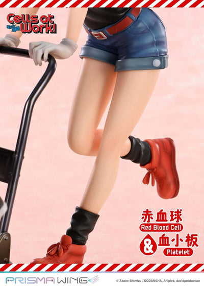 Cells at Work Prisma Wing PVC Statue Red Blood Cell &amp; Platelet 26 cm