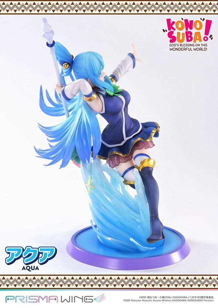 Konusuba - God's blessing on this wonderful world! Prisma Wing PVC Statue 1/7 Aqua 24 cm