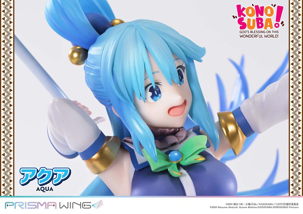 Konusuba - God's blessing on this wonderful world! Prisma Wing PVC Statue 1/7 Aqua 24 cm