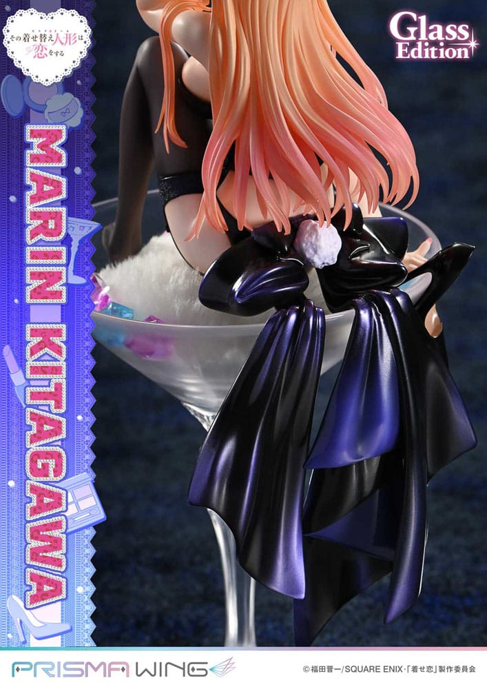 My Dress-Up Darling Prisma Wing PVC Statue 1/7 Marin Kitagawa Glass Edition 29 cm