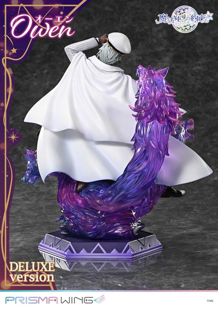 Promise of Wizard Prisma Wing PVC Statue 1/7 Owen Deluxe Version 26 cm