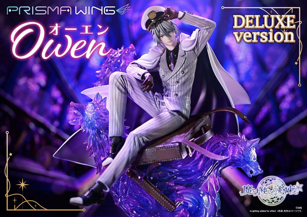 Promise of Wizard Prisma Wing PVC Statue 1/7 Owen Deluxe Version 26 cm