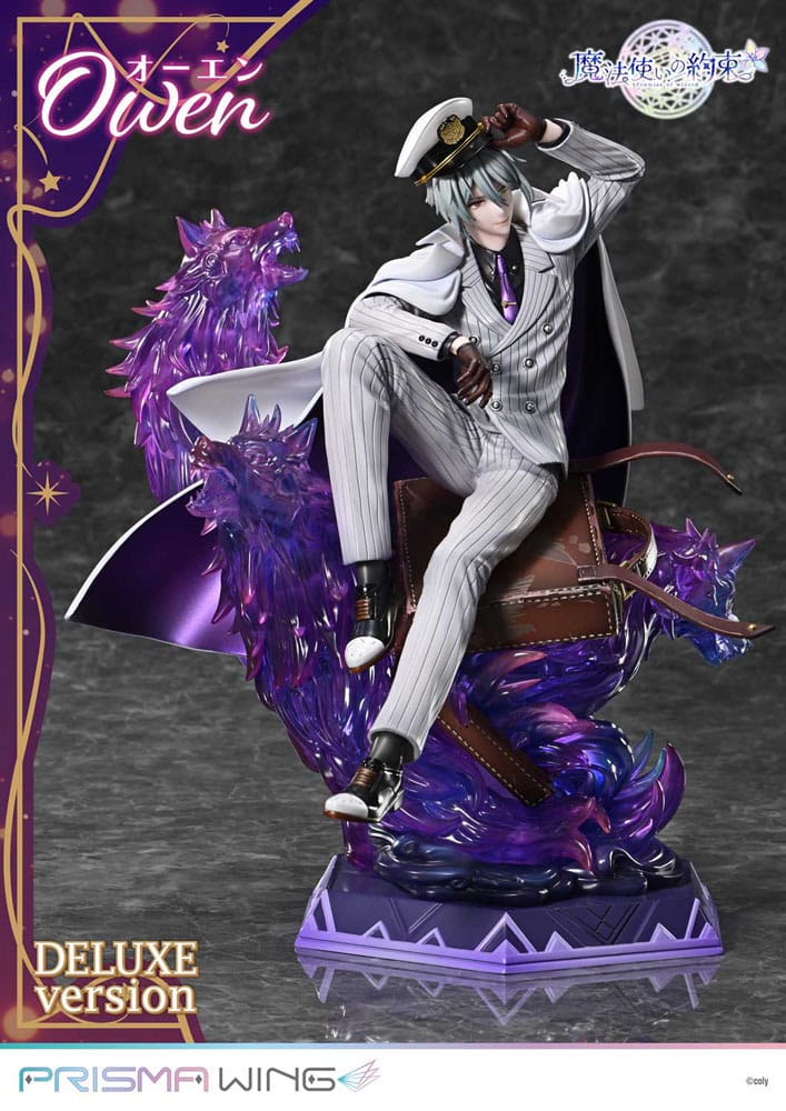 Promise of Wizard Prisma Wing PVC Statue 1/7 Owen Deluxe Version 26 cm