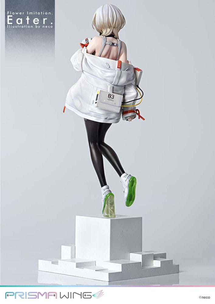 Flower Imitation Prisma Wing PVC Statue 1/7 Eater Illustration by neco 32 cm