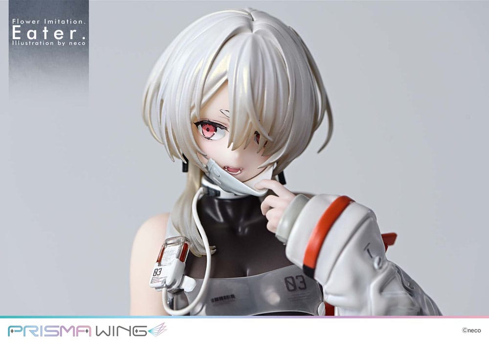 Flower Imitation Prisma Wing PVC Statue 1/7 Eater Illustration by neco 32 cm