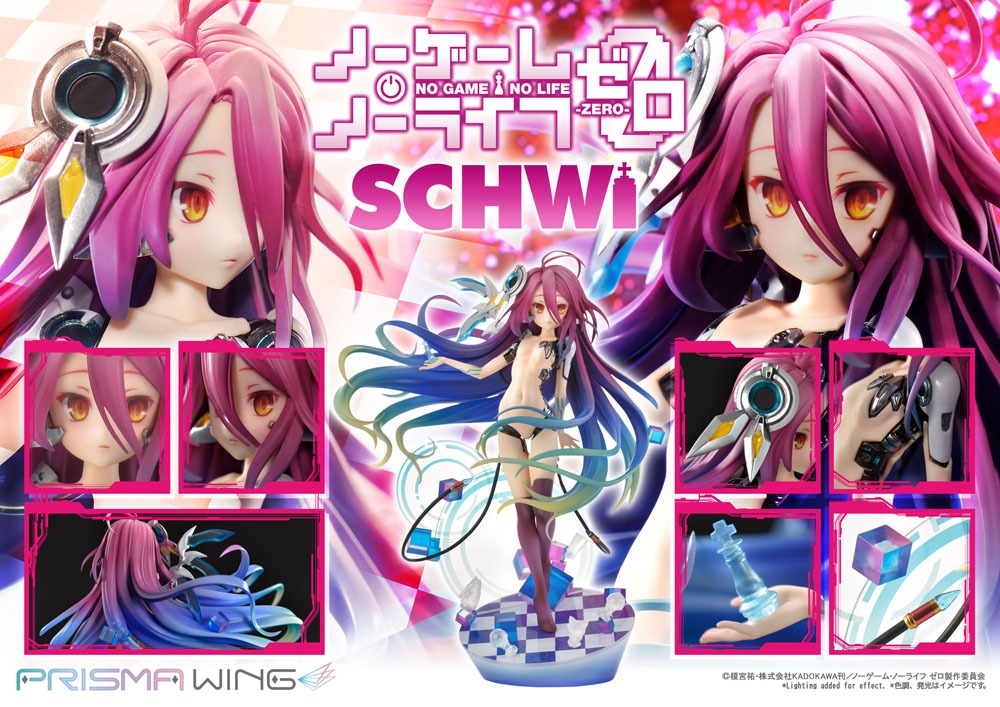 No Game No Life Prisma Wing PVC Statue 1/7 Schwi 26 cm