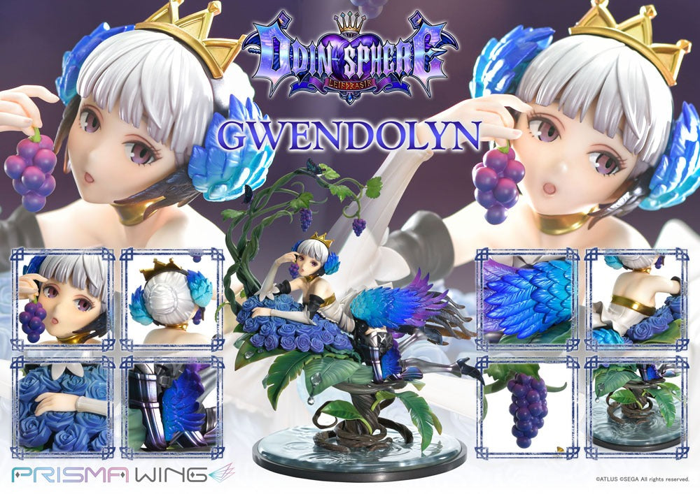 Odin Sphere Prisma Wing PVC Statue 1/7 Leifthrasir Gwendolyn 24 cm