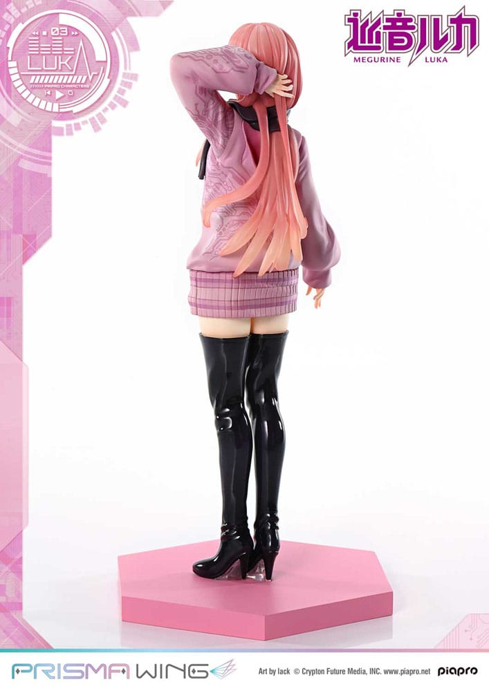 Vocaloid Piapro Characters Prisma Wing PVC Statue 1/7 Megurine Luka (Art by lack) 23 cm