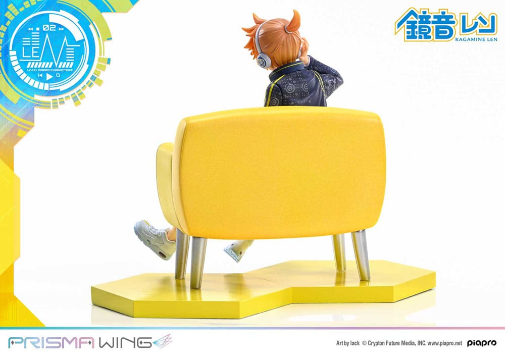 Vocaloid Piapro Characters Prisma Wing PVC Statue 1/7 Kagamine Len (Art by lack) 18 cm
