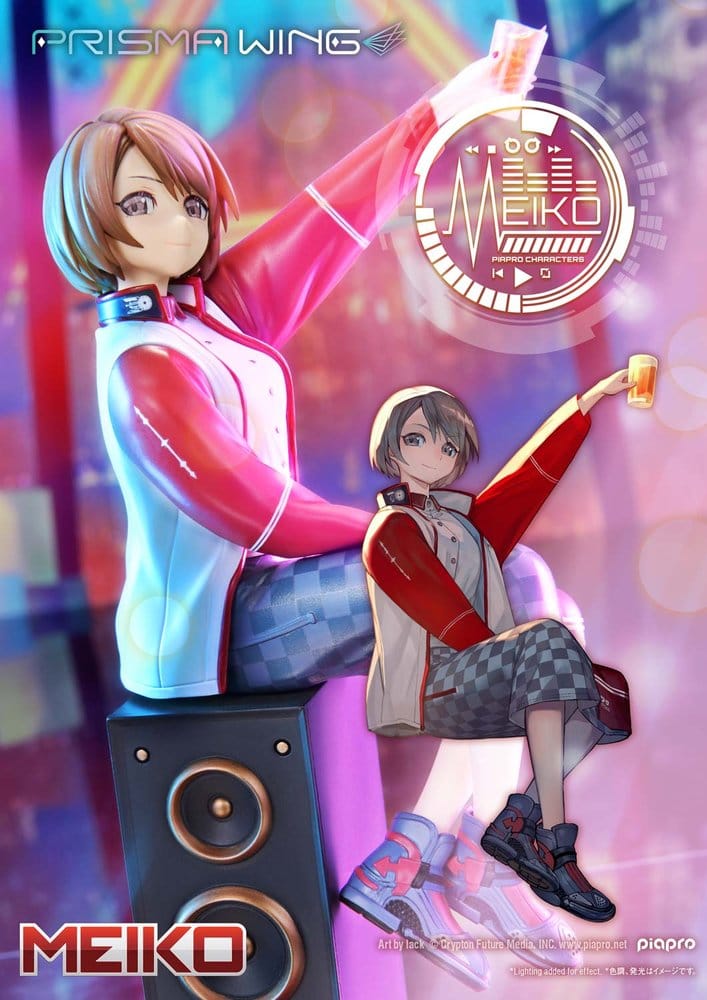 Piapro Characters Prisma Wing Statue 1/7 Meiko Illustration by lack 21 cm