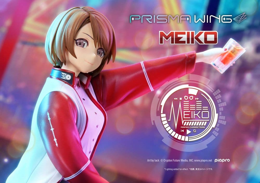 Piapro Characters Prisma Wing Statue 1/7 Meiko Illustration by lack 21 cm