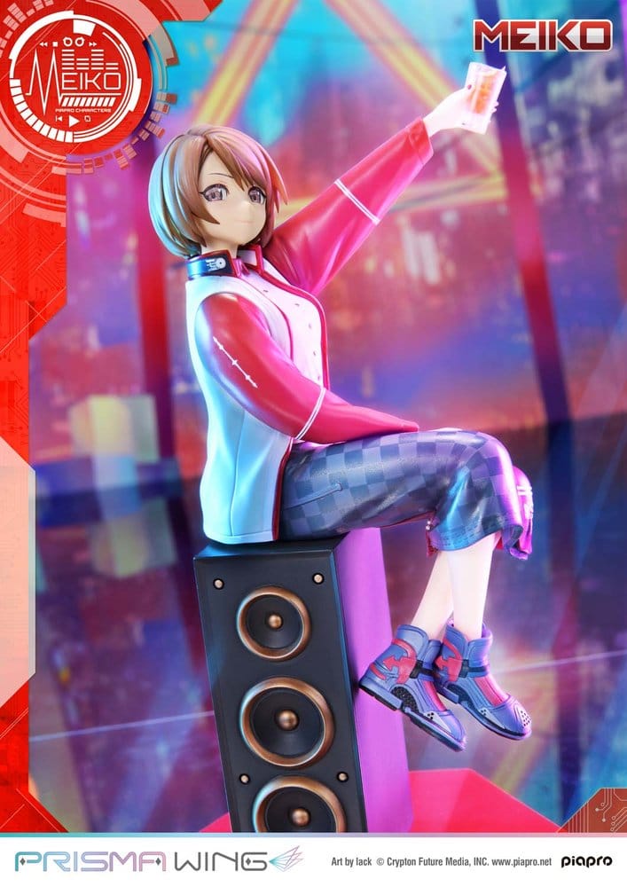 Piapro Characters Prisma Wing Statue 1/7 Meiko Illustration by lack 21 cm