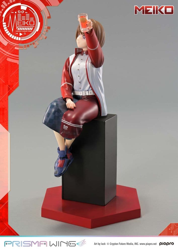 Piapro Characters Prisma Wing Statue 1/7 Meiko Illustration by lack 21 cm
