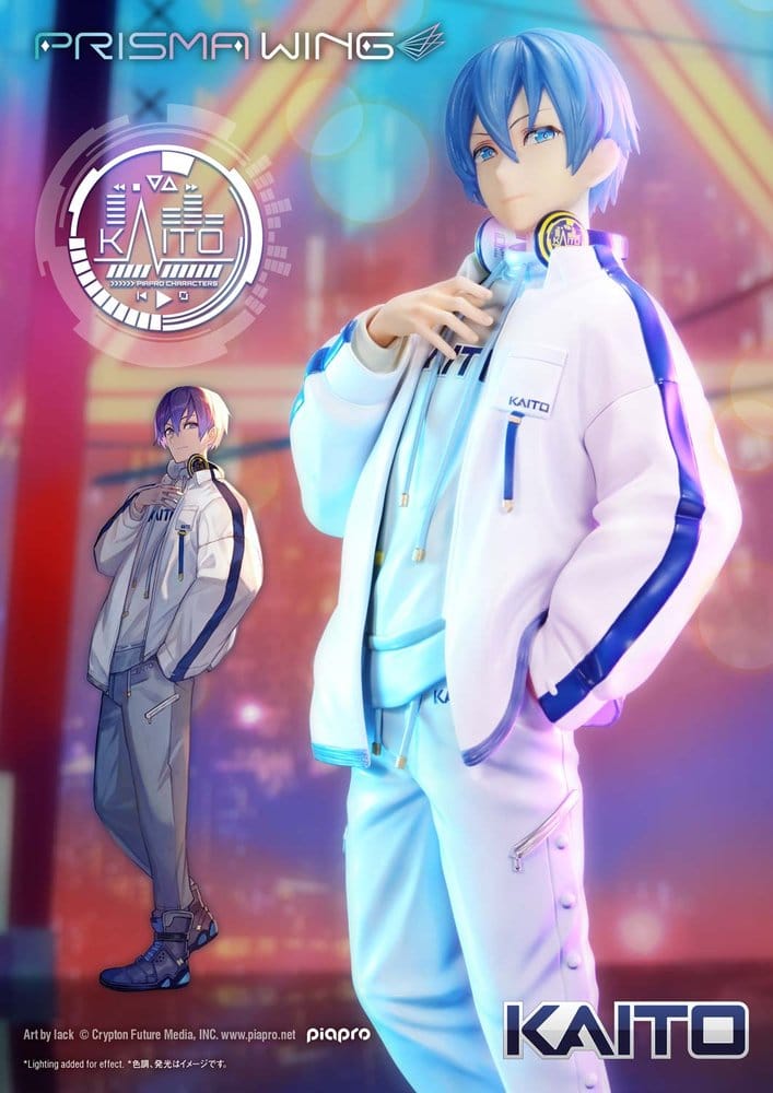 Piapro Characters Prisma Wing Figure 1/7 KAITO "Art by lack" 24 cm